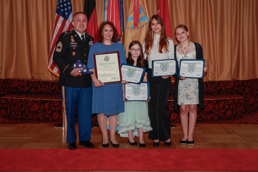 21st Theater Sustainment Command hosts Quarterly Retirement Ceremony