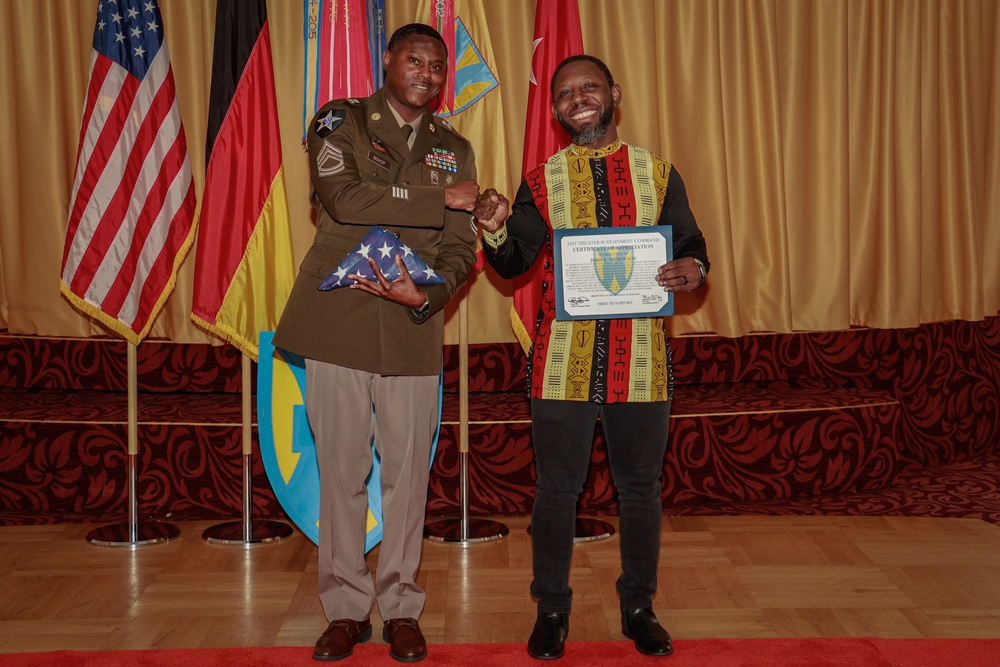 21st Theater Sustainment Command hosts Quarterly Retirement Ceremony