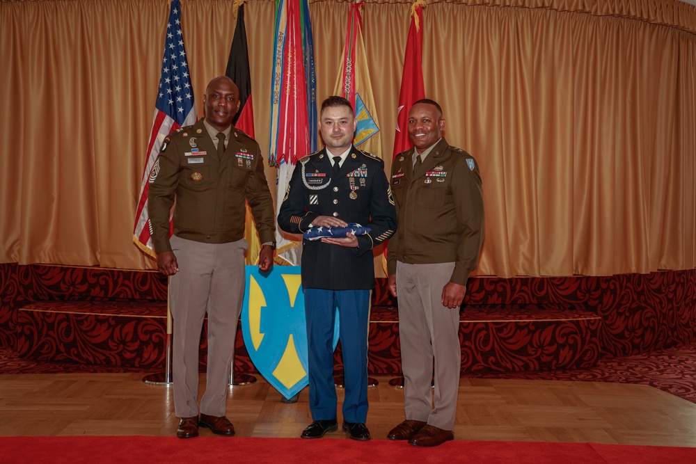 21st Theater Sustainment Command hosts Quarterly Retirement Ceremony