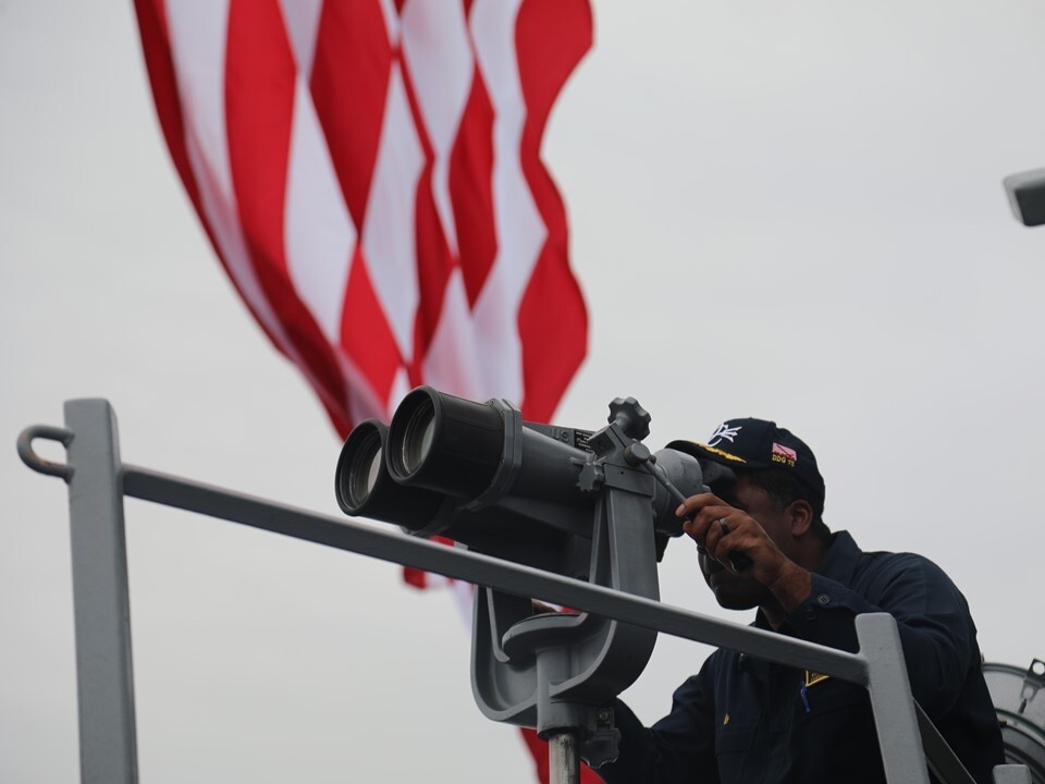 USS Donald Cook Daily Operations