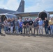 Local business leaders fly in refueling mission