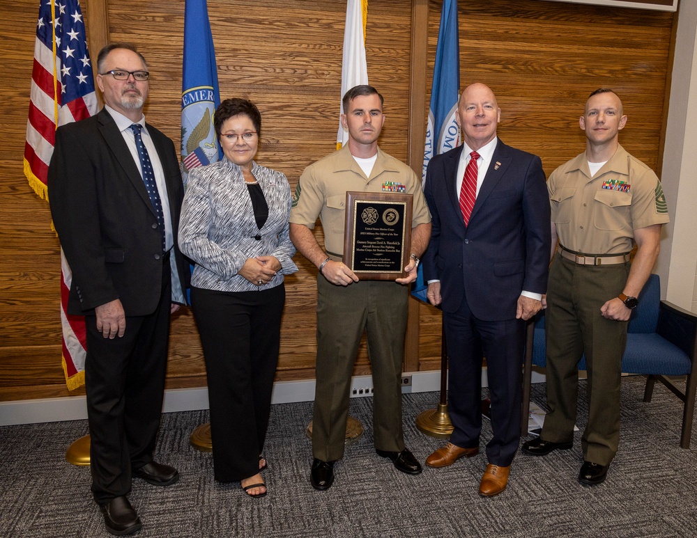 DVIDS - Images - Marine Corps Fire & Emergency Services Awards [Image ...