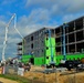 June 2024 barracks construction operations at Fort McCoy