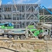 June 2024 barracks construction operations at Fort McCoy