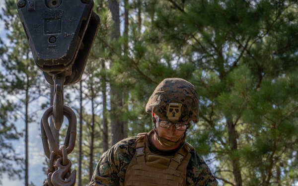 MWSS-273 conducts aircraft recovery training at Townsend Bombing Range