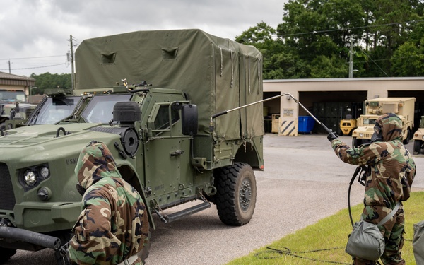 MWSS-273 conducts aircraft recovery training at Townsend Bombing Range