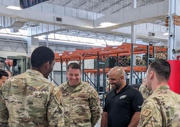 Philadelphia Eagles coach shares leadership insights at Joint Base McGuire-Dix-Lakehurst