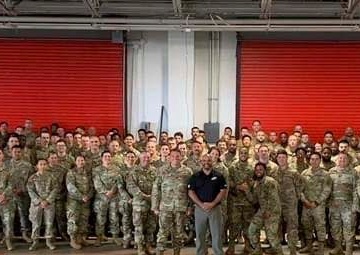 Philadelphia Eagles coach shares leadership insights at Joint Base McGuire-Dix-Lakehurst