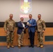 Mr. Richard Fidalgo receives first Lions Legacy award for Army civilian during quarterly All-Hands brief
