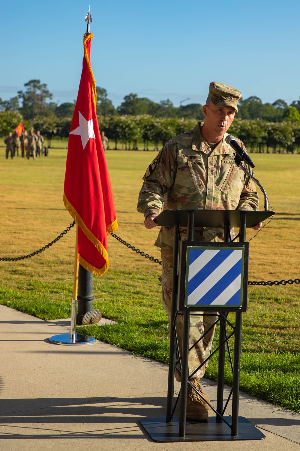 3rd Infantry Division, 2nd Armored Brigade Combat Team uncasing ceremony