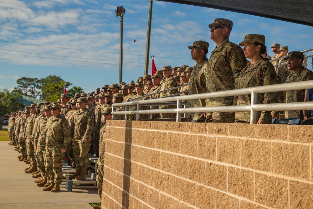 3rd Infantry Division, 2nd Armored Brigade Combat Team uncasing ceremony