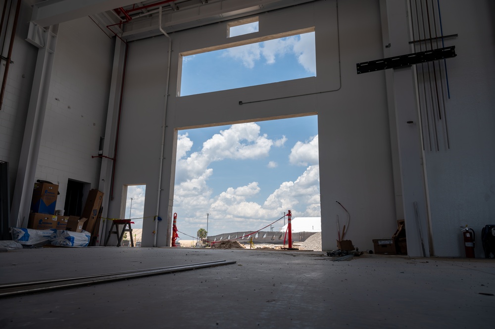 Tyndall fire equipment maintenance facility