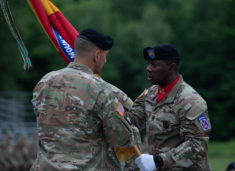 10th Mountain Division Artillery Change of Command 2024