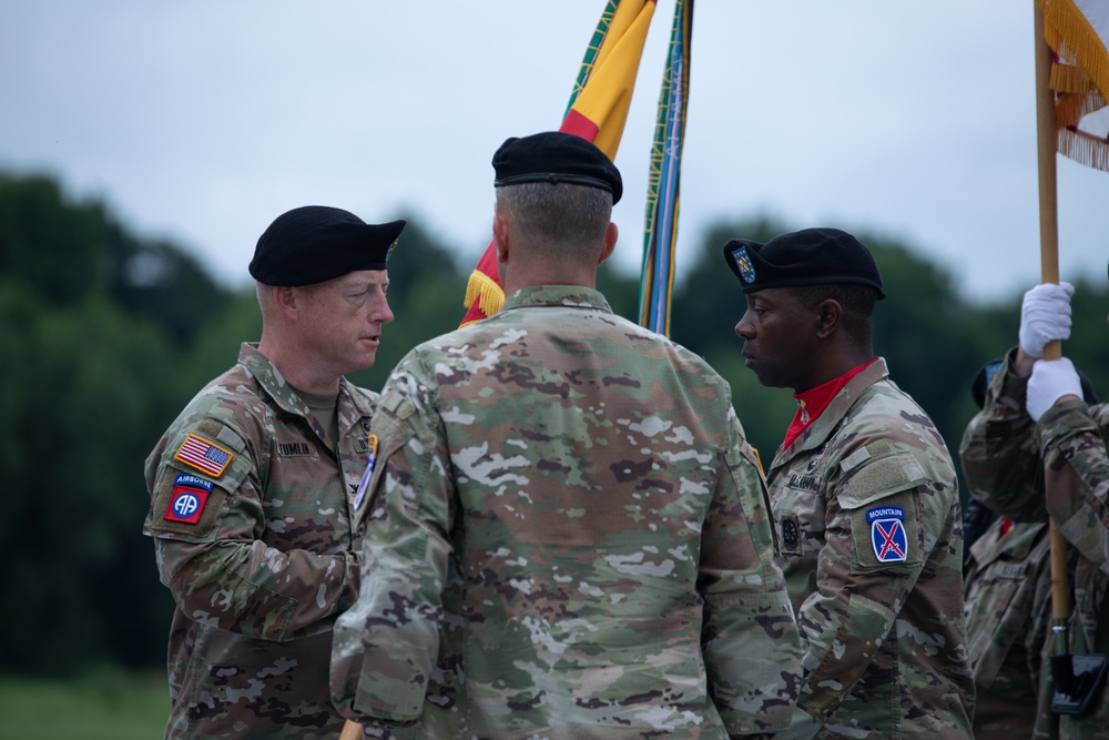 10th Mountain Division Artillery Change of Command 2024