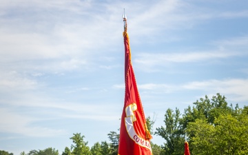 Combat Instructor Battalion change of command ceremony