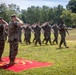 Combat Instructor Battalion change of command ceremony