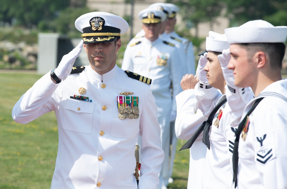 PCU Iowa (SSN 797) Change of Command