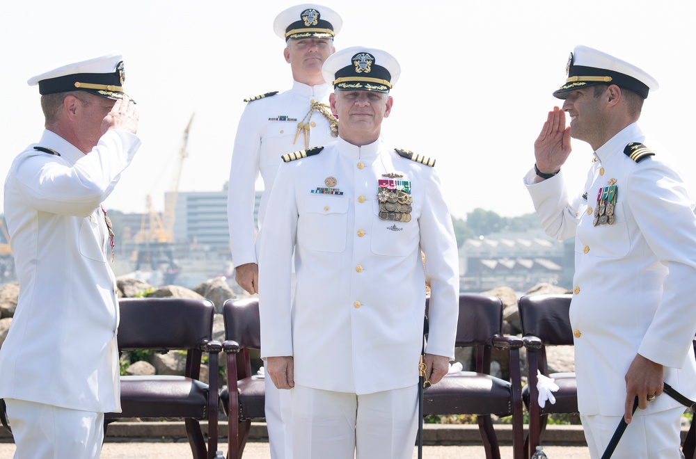 PCU Iowa (SSN 797) Change of Command