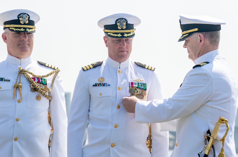 PCU Iowa (SSN 797) Change of Command