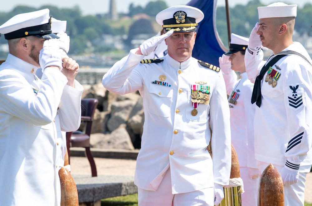 PCU Iowa (SSN 797) Change of Command