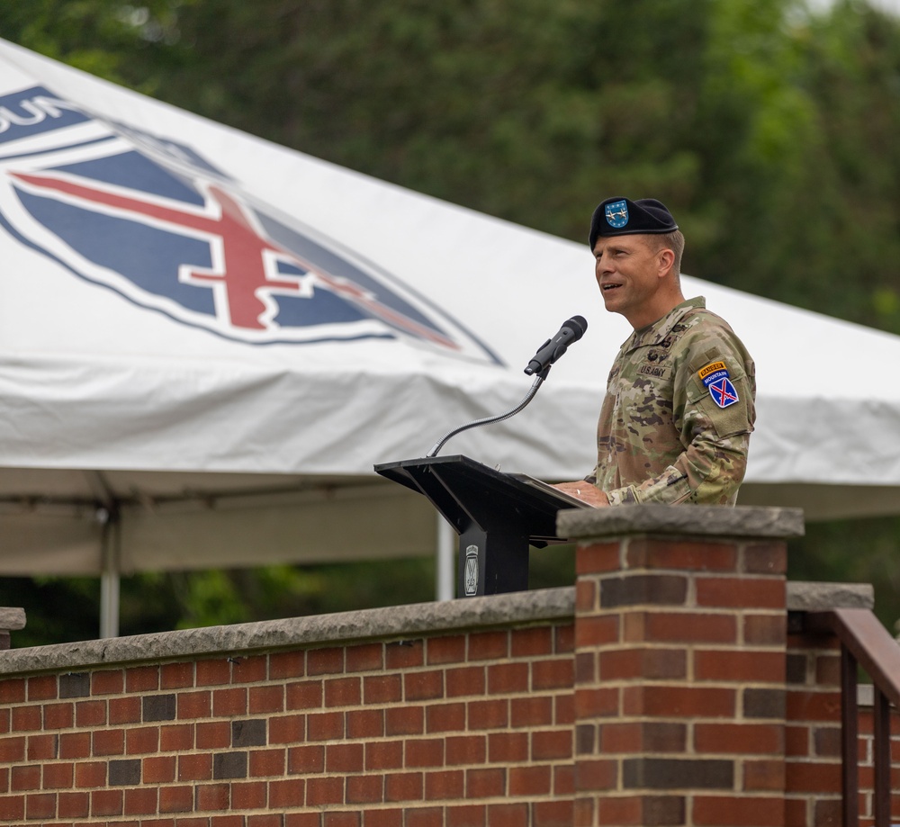 10th Mountain Division Artillery Change of Command Ceremony