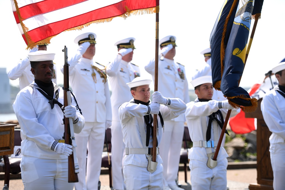 PCU Iowa Change of Command Ceremony