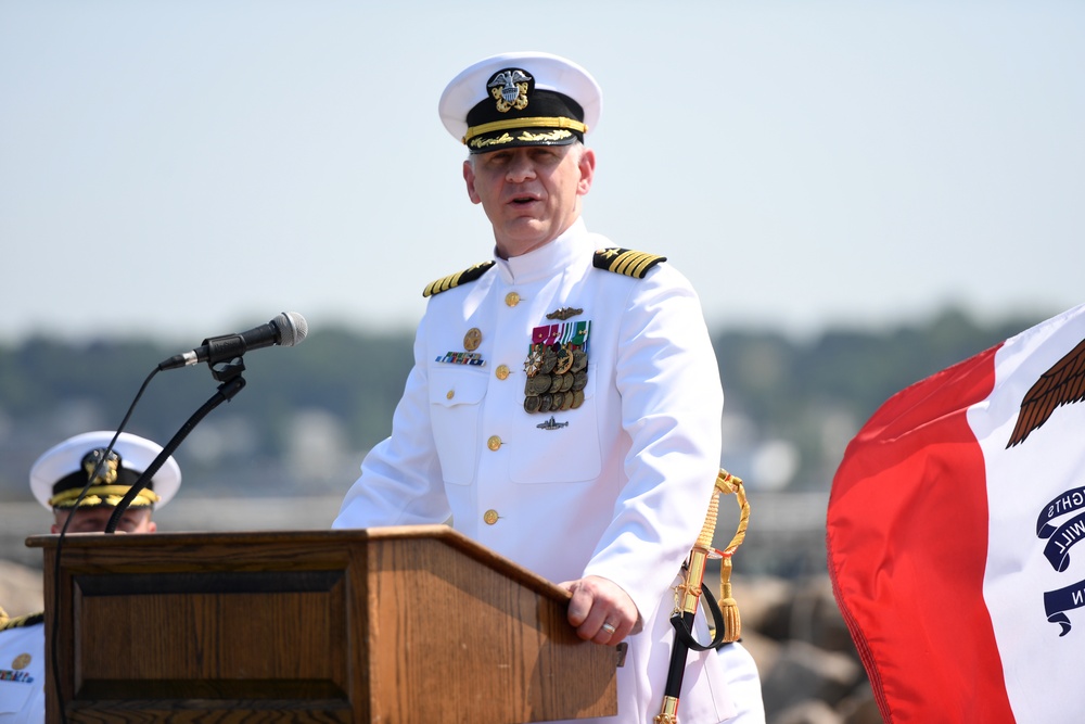 PCU Iowa Change of Command Ceremony