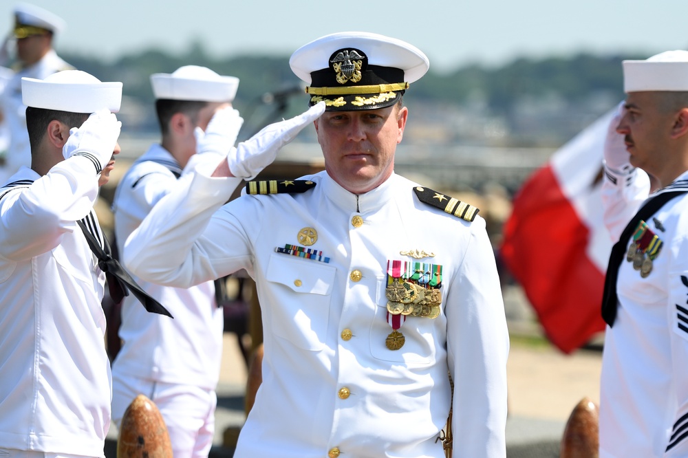 PCU Iowa Change of Command Ceremony