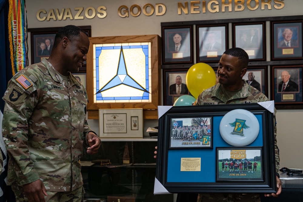 7th Mobile Public Affairs Detachment Conducts Change of Command Ceremony