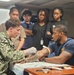 Local medical students get hands on military medical training