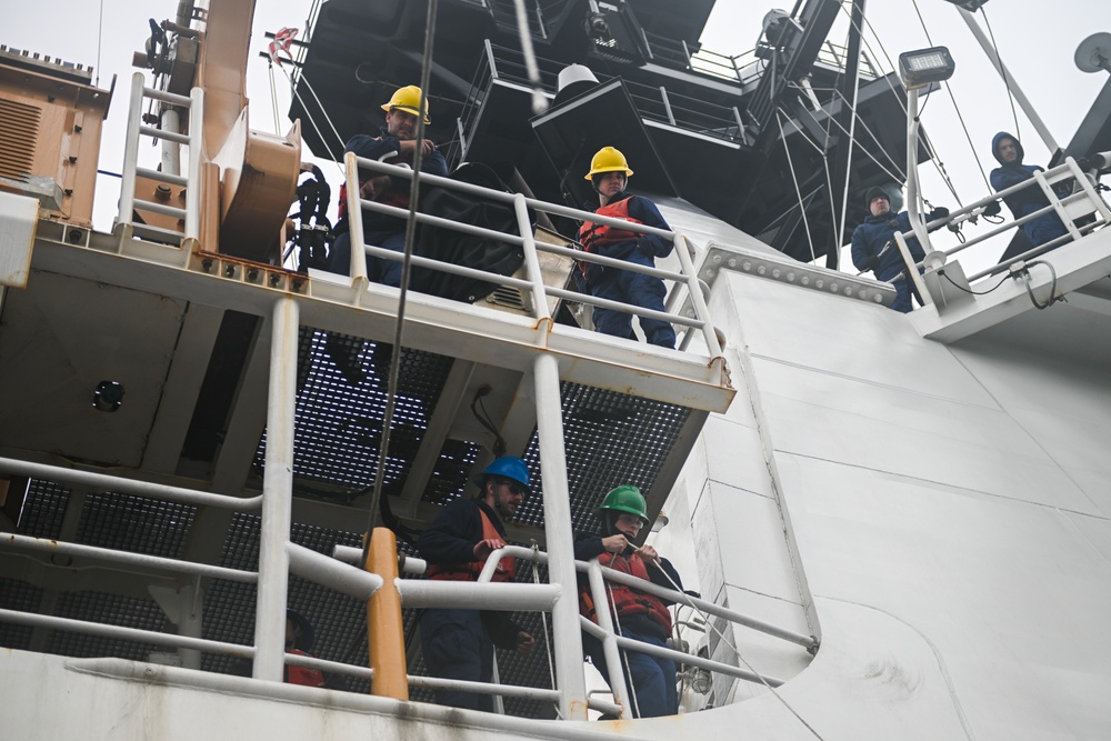 USCGC Kimball (WMSL 756) Alaska Patrol 2024