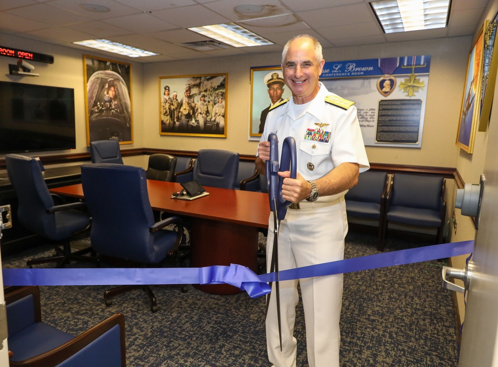 Honoring a legacy: Ensign Jesse L. Brown conference room dedicated at AIRLANT