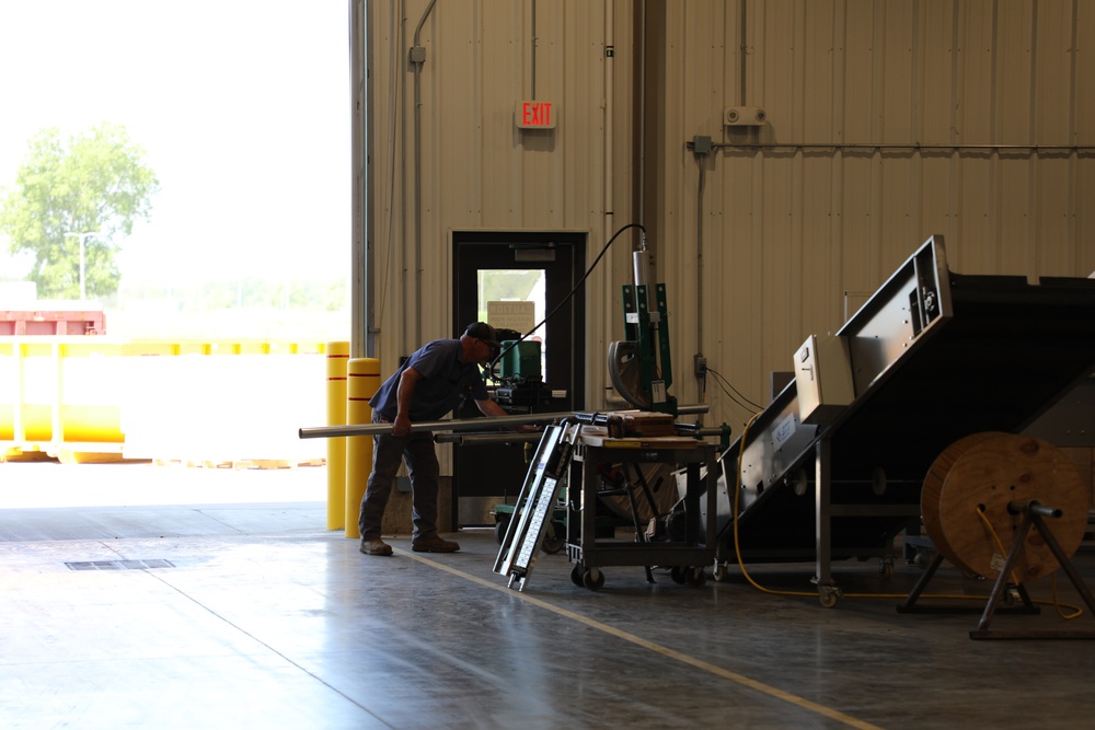 Solid Waste Processing Center at Iowa Army Ammunition Plant