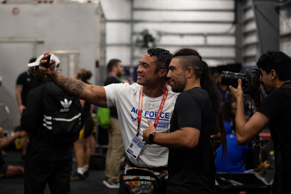 U.S. Air Force competes at powerlifting event during the DoD Warrior Games 2024