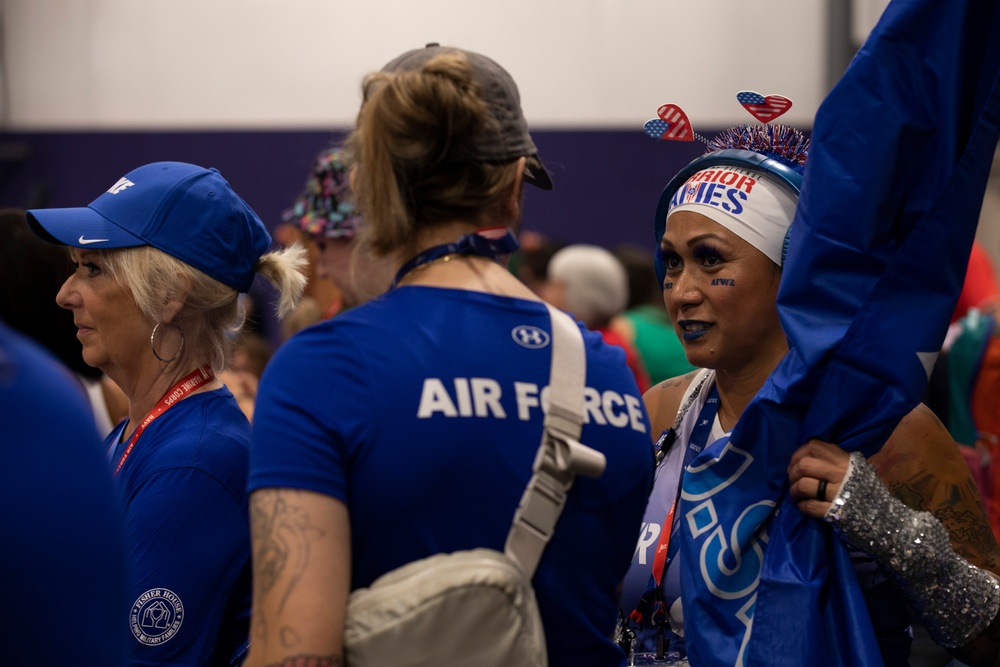 U.S. Air Force competes at powerlifting event during the DoD Warrior Games 2024