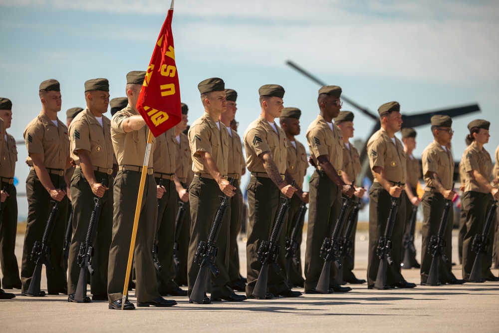 Marine Helicopter Squadron One Hosts a Change of Command Ceremony for Col. Bradley Harms