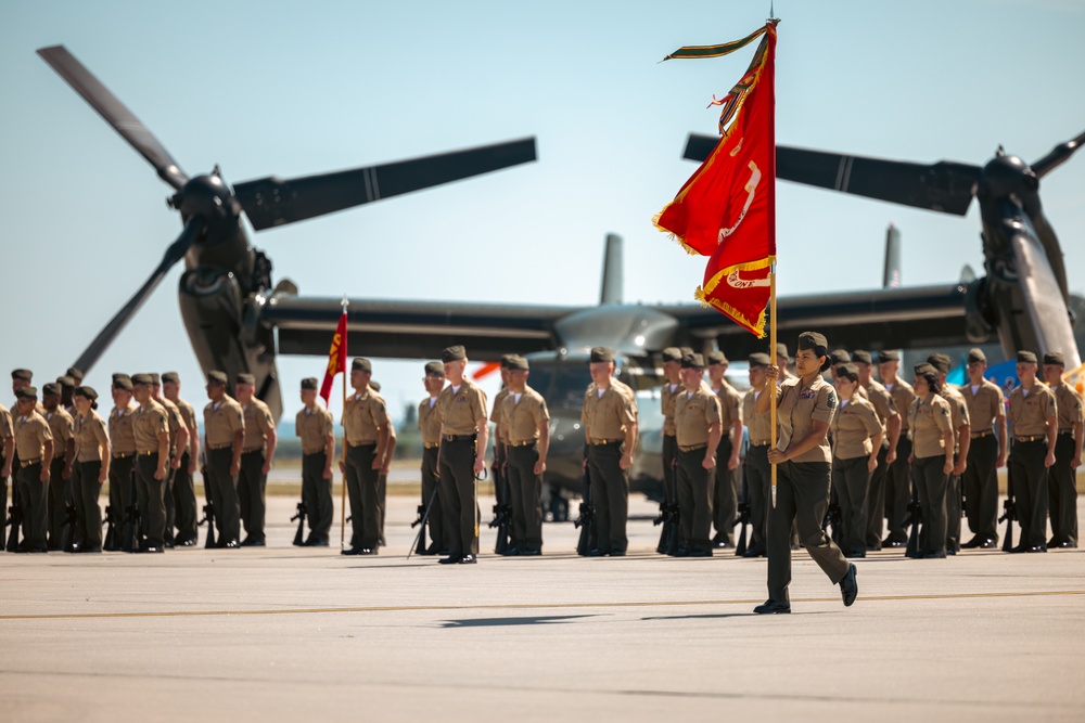 Marine Helicopter Squadron One Hosts a Change of Command Ceremony for Col. Bradley Harms