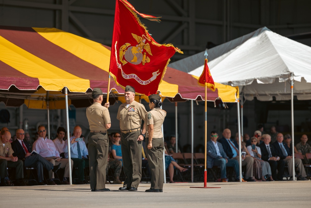 Marine Helicopter Squadron One Hosts a Change of Command Ceremony for Col. Bradley Harms