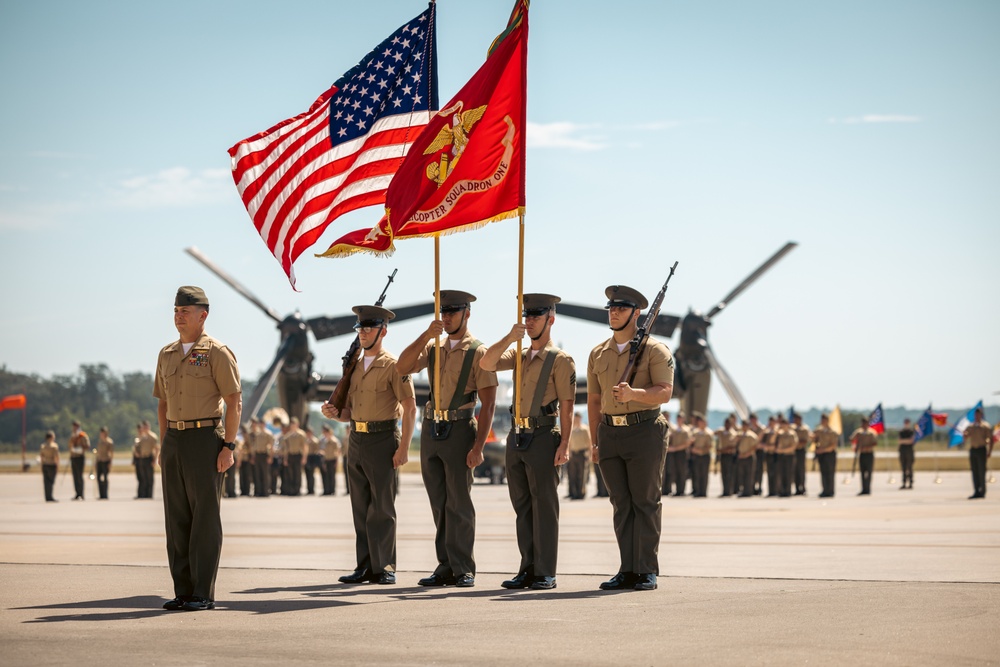 DVIDS - Images - Marine Helicopter Squadron One Hosts a Change of ...