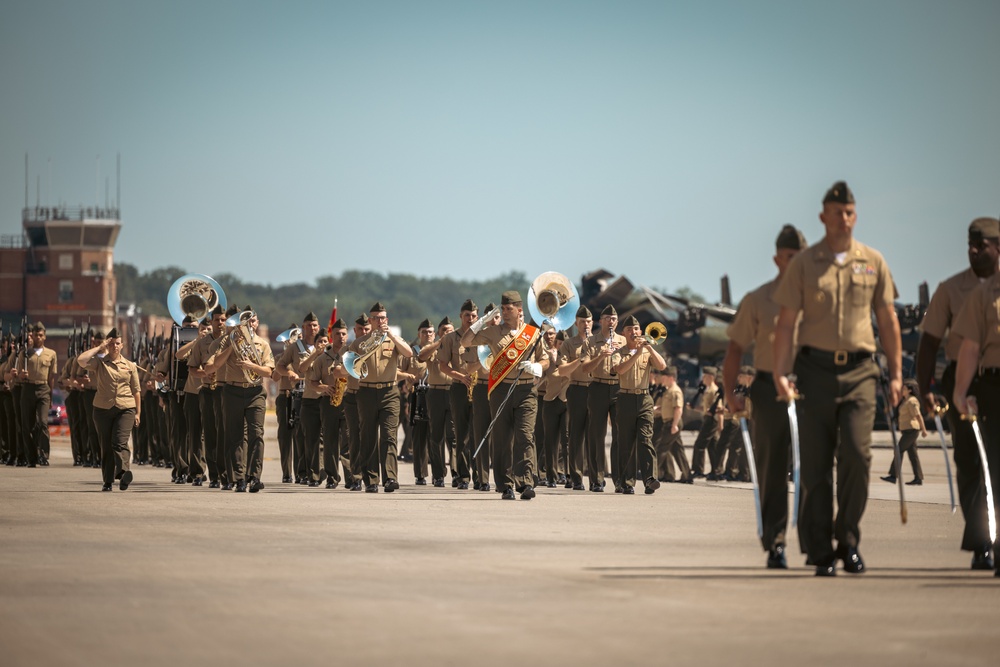 Marine Helicopter Squadron One Hosts a Change of Command Ceremony for Col. Bradley Harms