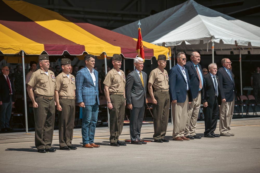 Marine Helicopter Squadron One Hosts a Change of Command Ceremony for Col. Bradley Harms