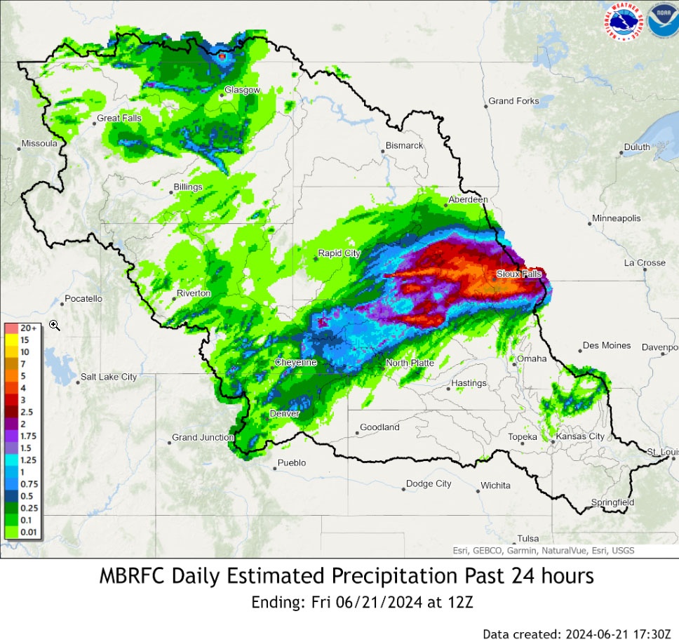 DVIDS - Images - Reservoir release changes at Fort Randall and Gavins ...