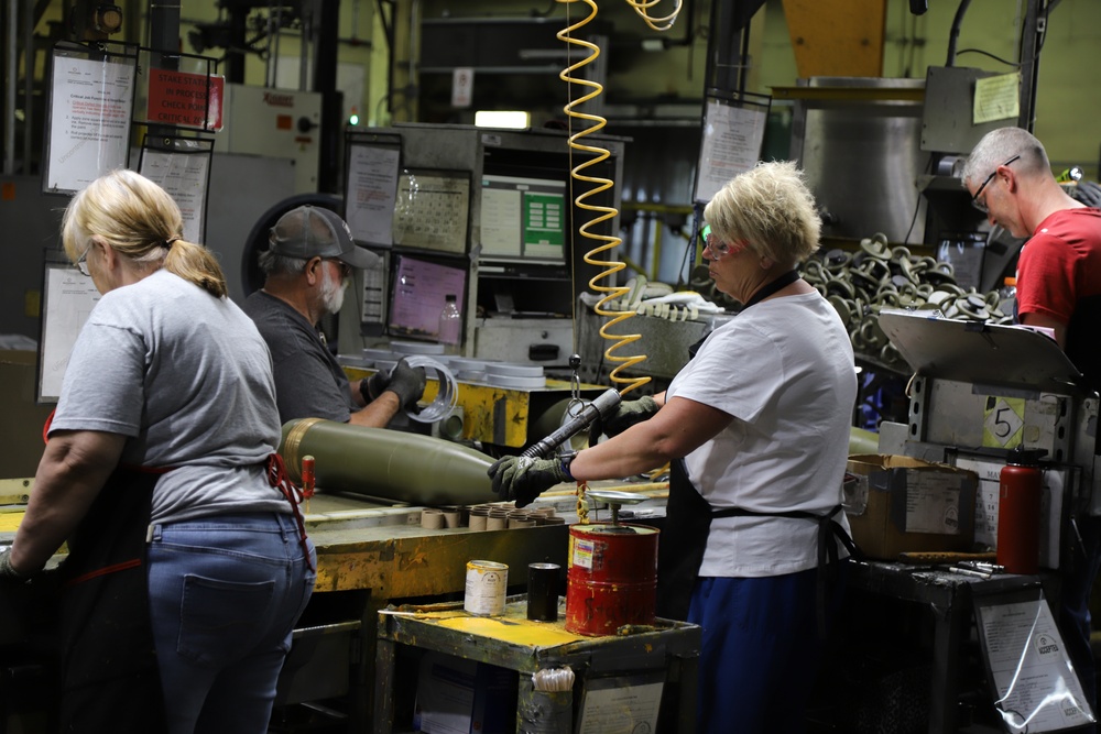 M759 line at Iowa Army Ammunition Plant