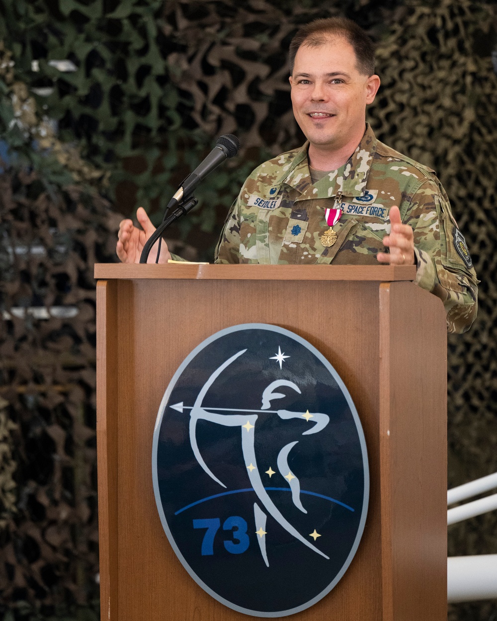 Lt. Col. Robinson takes command of 73rd ISRS