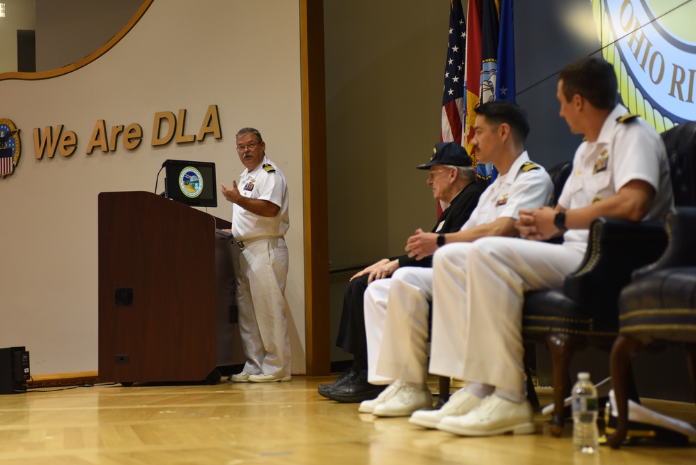 Commodore Rigby Speaks at NTAG ORV Change of Command