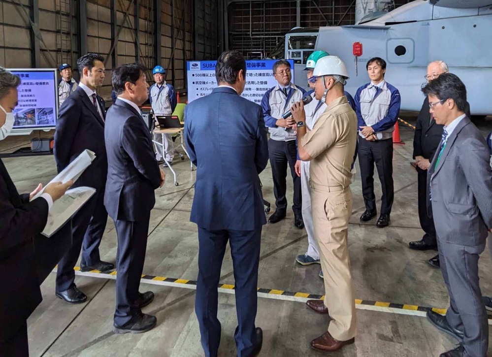 DCMA Pacific hosts Japanese leaders to highlight safety, maintenance protocol