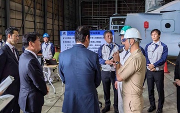 DCMA Pacific hosts Japanese leaders to highlight safety, maintenance protocol