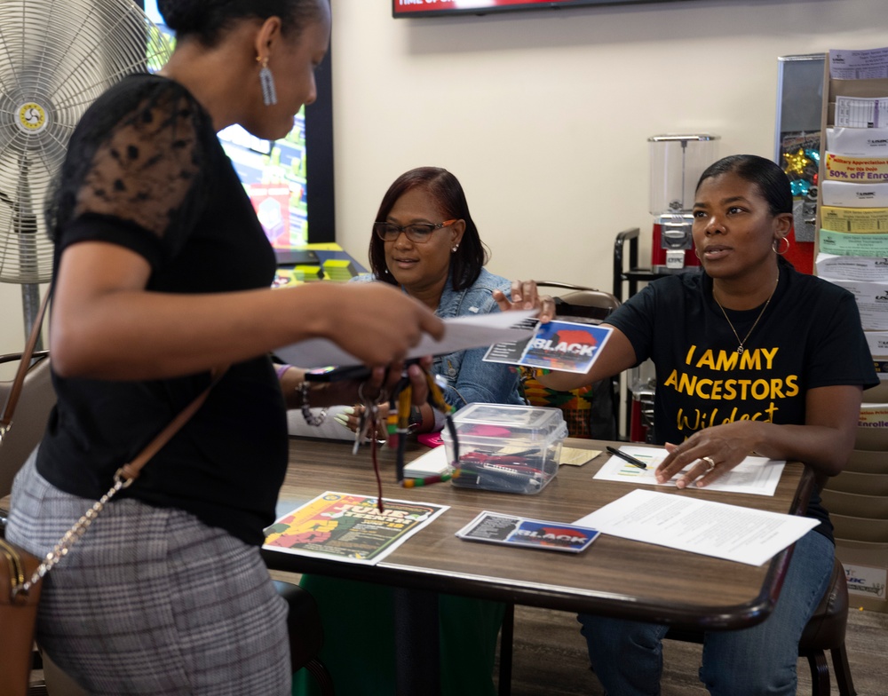 Juneteenth event strikes a note of community