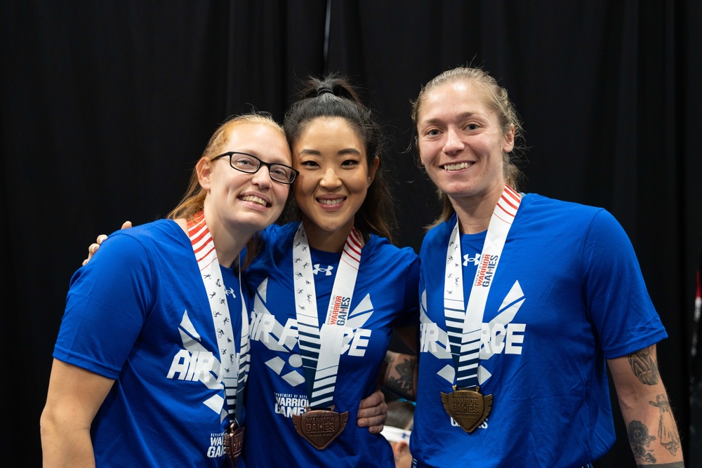 2024 Warrior Games | Powerlifting | Air Force | Group Photo