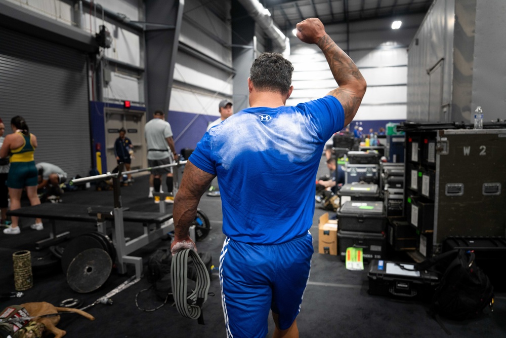 2024 Warrior Games | Powerlifting | Air Force | TSgt Christopher Ferrell (ret)